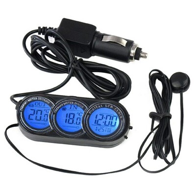 Termometro interno esterno per auto