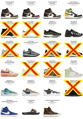 Jordan Nike Sacai Dunk Supreme Clot Kaws DS Sneaker Lot Size Jordan Nike Sacai Dunk Supreme Clot Kaws DS Sneaker Lot Size