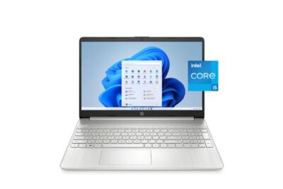 HP 15.6'' 256GB Laptop Intel Core i5 (11th Gen) - Natural Silver | Brand New