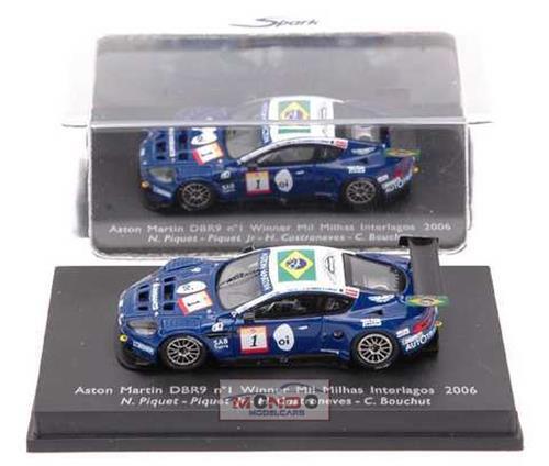 1:87 Spark Aston Martin Dbr 9 N.1 M.M. 2006 Sp87025 Modellino 1:87 Spark Aston Martin Dbr 9 N.1 M.M. 2006 Sp87025 Modellino