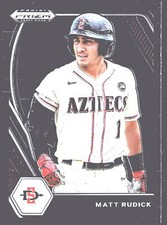 2021 Panini Prizm Draft Picks #PDP216 Matt Rudick