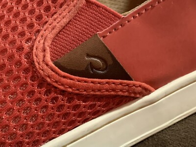 Olukai PEHUEA Coral  Red  Mesh Slip-On Sneakers SZ 8 OluKai Women main image 2