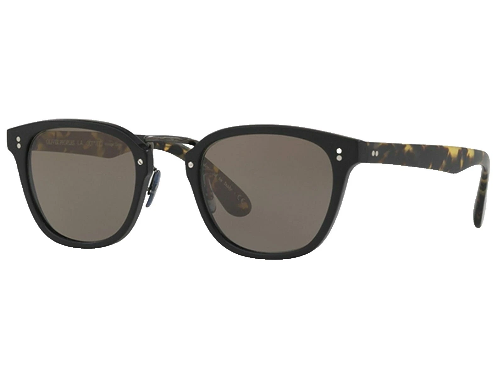 Oliver Peoples Plastic Frame Square Sunglasses for Men