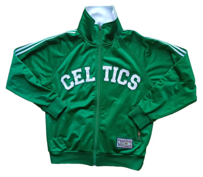 Champion Boston Celtics Jacke 70s Retro Vintage grün Larry Bird Bill Russell S