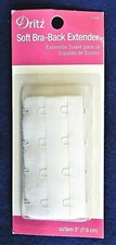 3" 76mm Soft Bra-Back Extender Sew-On White Prym Consumer Dritz 56647-9 New