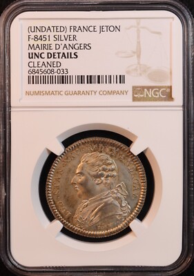 ☆1784 フランス エキュ銀貨 ルイ16世 NGC XF 45 ダルマコインショップ