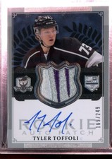 2013-14 Upper Deck The Cup Rookie Auto Patch #152 Tyler Toffoli RC /249 _1328