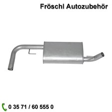 für Nissan Pathfinder 2,5 dCi 4WD R51 Mitteltopf Auspuff Anlage Abgasanlage w*