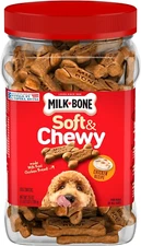 3 PACK Milk-Bone Soft and Chewy Dog Treats With Chicken Breast, 25oz