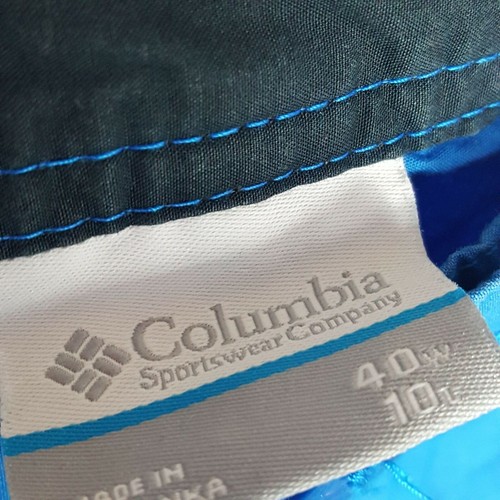 Columbia Sz 40x10 Shorts Men Flat Pockets - Foto 5 di 7