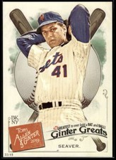 Tom Seaver 2019 Allen and Ginter Ginter Greats 5x7 #GG-41 30/49 Mets