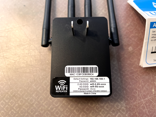 WiFi Extender, WiFi Booster, Cover up to 12880 sq.ft & 105 Devices, 1200Mbps - Bild 4 von 9