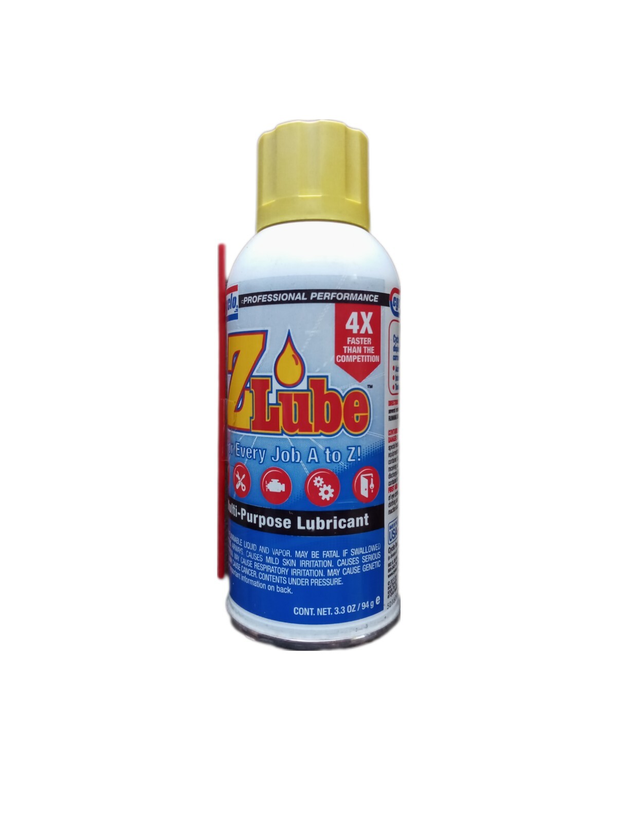 Z-Lube Multi-purpose Spray Lubricant - 3.3oz - 1 Bottle