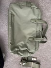 Tumi Ballistic Nylon w/ Leather Trim  Tote 16" Green With Purple And Gold Trim — photo 6