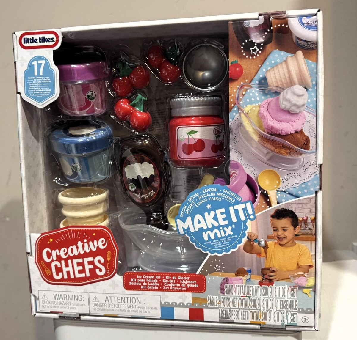 Little Tikes Creative Chefs Ice Cream Kit NEW IN BOX!!! | eBay