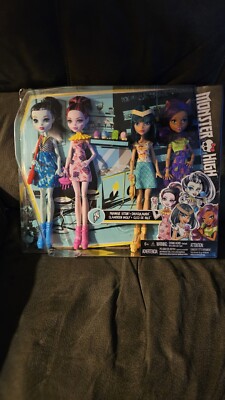 Monster High Ice Scream Ghouls Set of 4 - New In Box