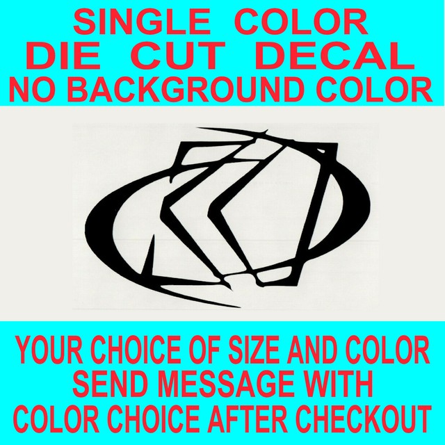 KICKER Audio Speakers Amp Die Cut vinyl decal car truck window laptop