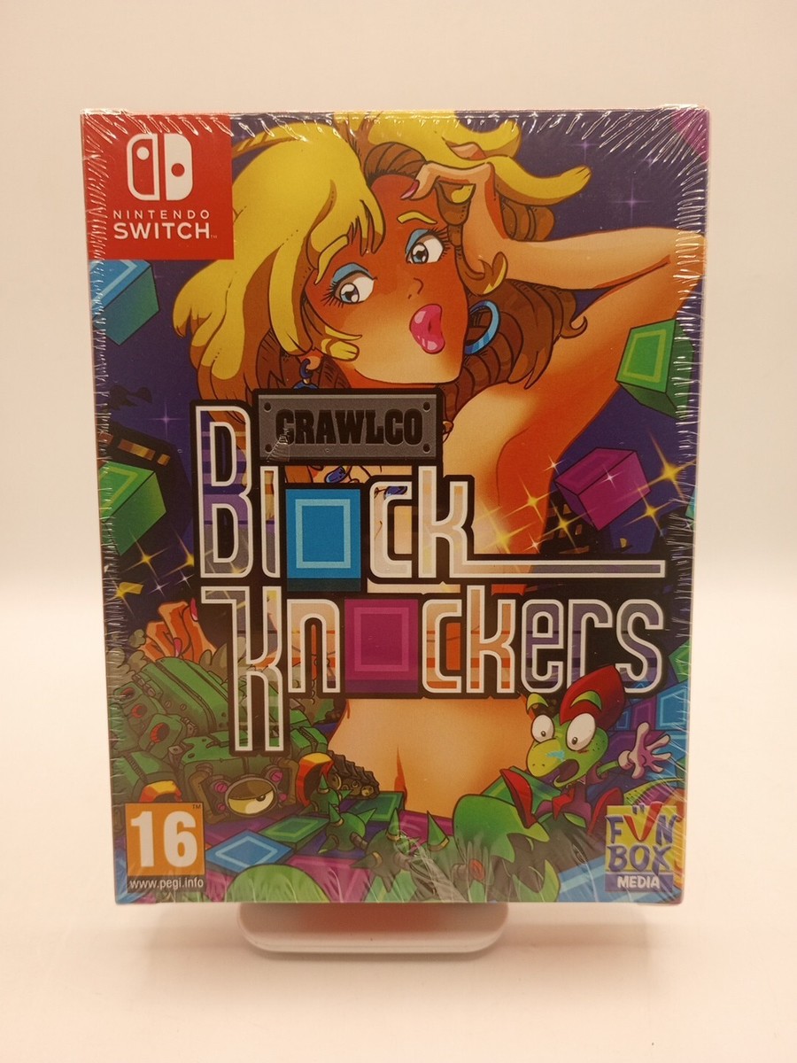 Crawlco Block Knockers (Nintendo Switch, 2020) New Big Box w