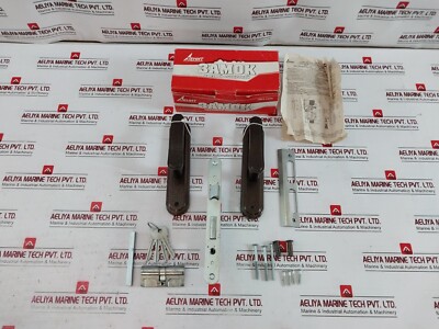 ZENITH 3B4-3.03 Einsteckzylinderschloss Mit Falle & Bronzegriff-Set