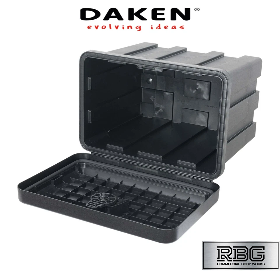 DAKEN JUST Toolbox Multiple Sizes Tool Box Lorry Side Locker Truck Storage Box - Image 4 of 4