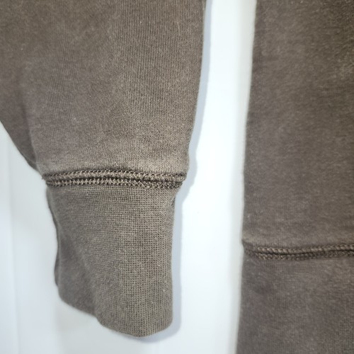 Old Navy Langarm braun Pullover Herren mit Ellenbogen Patches Größe XL - Bild 7 von 14