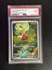 2025 Pokemon Black Bolt Illustration Rare Venipede #132 PSA 9 Card on eBay
