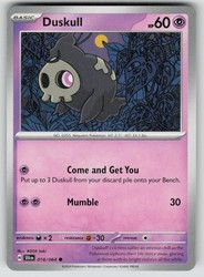 Duskull 018/064 Shrouded Fable