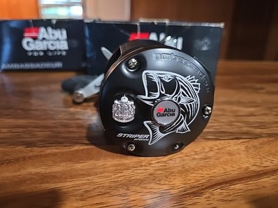 New Abu Garcia Ambassadeur Classic 6500 C3 Striper Special Bait-Casting Reel