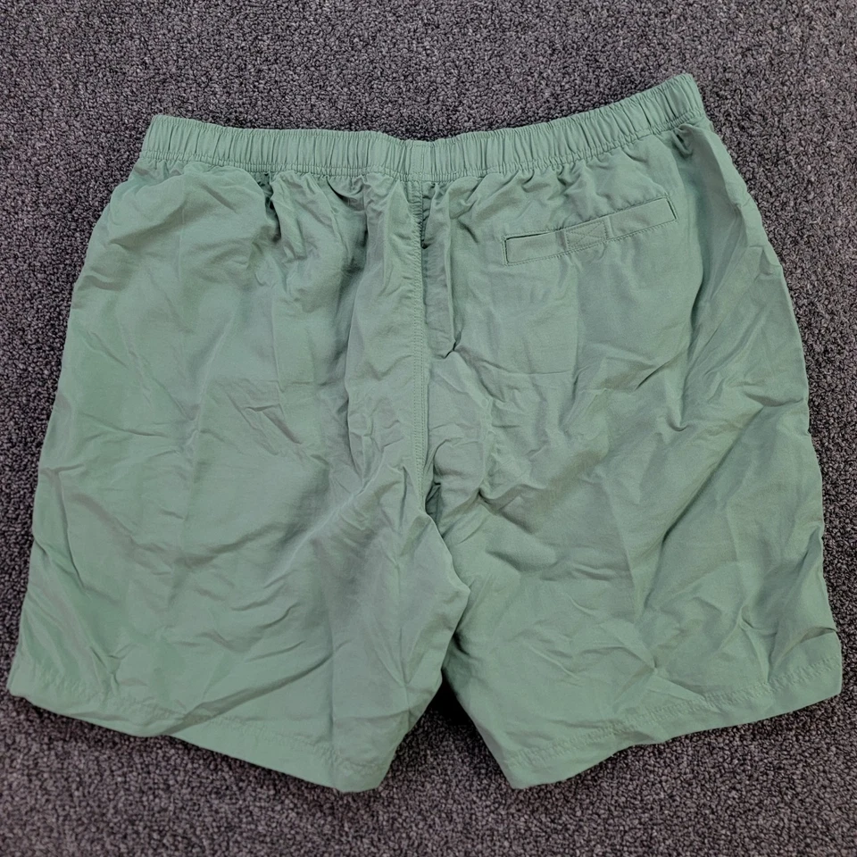 LL Bean Swim Trunks Men XL Green Brief Lined Shorts Swimming Outdoor Nature 8" - Image 2 of 4