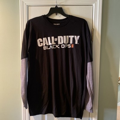 Call of Duty Black Ops II Long Sleeve T-Shirt (Men s 2XL) 2012