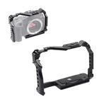 Camera Cage Quick Release Plate Rig for Canon EOS R8 Aluminum Alloy Video Vlog
