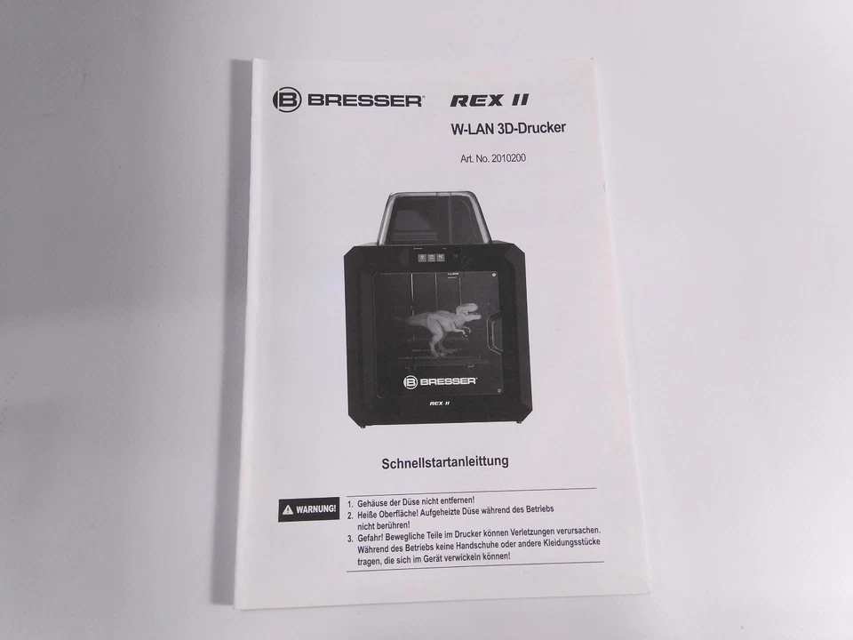 Bresser REX II 3D WLAN Profi Industrie Drucker im Schutzgehäuse/Orginalgarantie - Bild 4 von 4