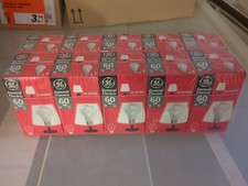 10 Stück GE Lighting Glühbirne OVP Neu NOS 60 Watt matt weiß E27