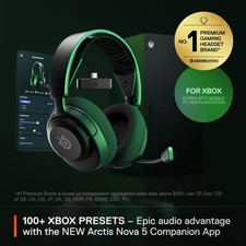 SteelSeries Arctis Nova 5X Wireless Multi-System Gaming Headset Xbox Open Box 4