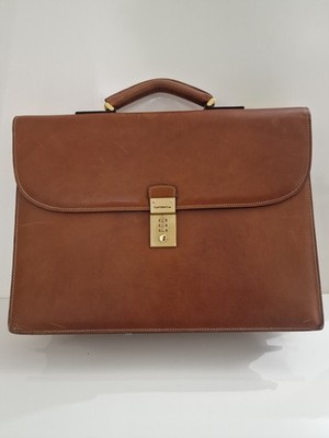   Koffer Gr. Anthony LTD New York - Echtleder Luxus - Made in Italy/Vinta