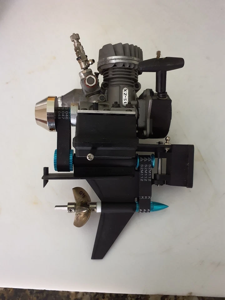 Bateau rc- Kit de propultion type hors-bord ABC HOBBY Réf: 57500 - Photo 2/4