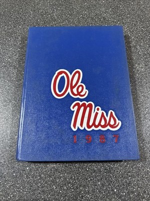 1987 Ole Miss University of Mississippi Yearbook No stray marks or issues