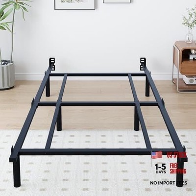 Metal Bed Frame, 7'' Low Heavy Duty Platform Bed Frames - Size for Twin Boxes