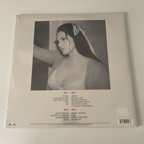 Lana Del Rey Did You Know Ocean Blvd HMV exklusive dunkelrosa Vinyl-Schallplatte versiegelt - Bild 2 von 2