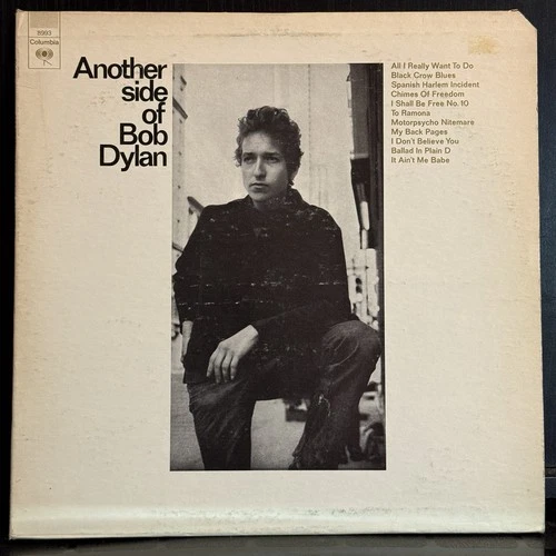ANOTHER SIDE OF BOB DYLAN 1970 Columbia Stereo Pressing PC 8993 Folk Rock LP