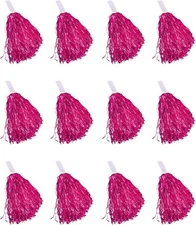 Windy City Novelties - 12 Pack - Pom Poms Pink 
