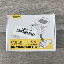 Nulaxy KM18 Wireless In-Car Bluetooth FM Transmitter w/ USB Port - Black