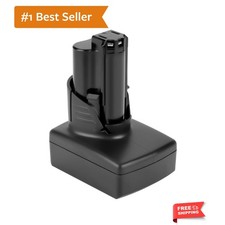 Reliable Rechargeable 12V Battery 6000mAh Compatible with Milwaukee M12 Series