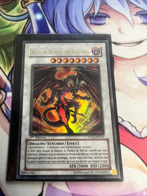 RED DRAGON ARCHFIEND ULTRA RARE FRENCH 1ST TDGS-EN041 FR041 LIGHT 