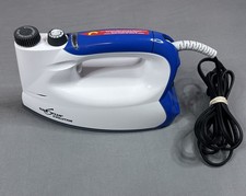 EuroSteam Evolution Iron Model 6399/3 Built In Boiler White/blue Tested