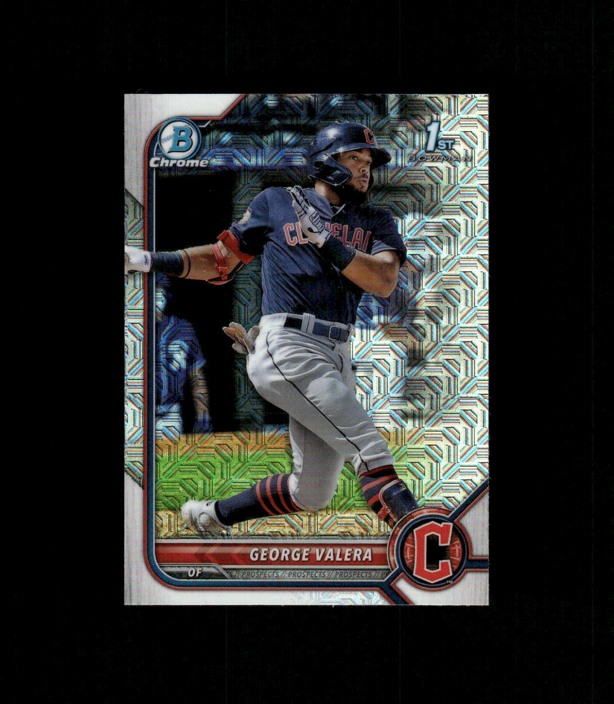 George Valera - 2022 Bowman #BCP-22 Chrome Prospects Mojo Refractors