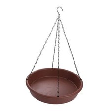 Hanging Bird Feeding Dish Feeder Tray, Outdoor Garden Decoration for Wild