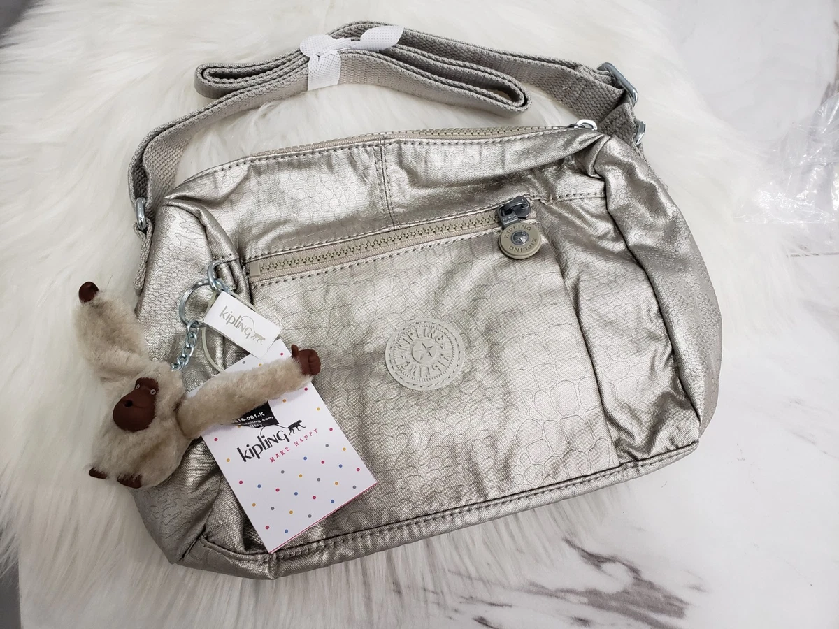 NEW Kipling BP4041 ZAKARIA Backpack‎ Light TOASTY Gold Metallic $114 purse bag Kipling BP4040 ZAKARIA Backpack Light Gold Metallic NWT $114  main image 2