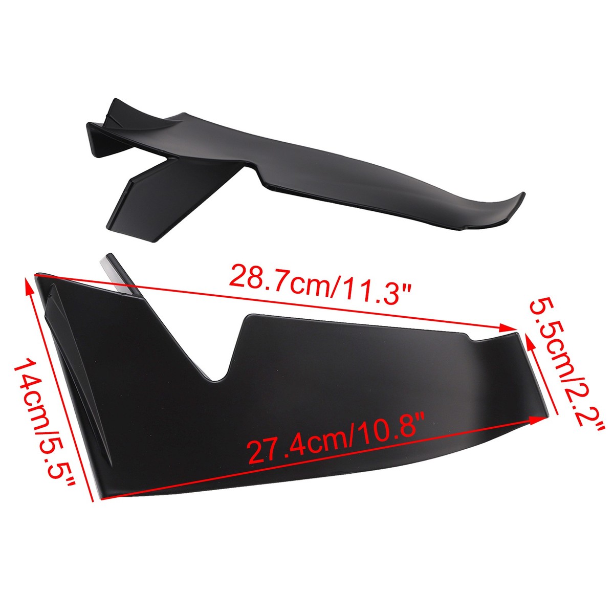 Front Spoiler Wind Winglets Fairing fit for Aprilia RSV4 21-2024