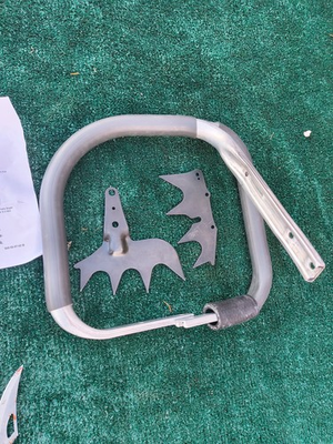 #ad OEM HUSQVARNA USA 588846302 FULL WRAP HANDLE BAR KIT WITH SPIKES JONSERED FREESH $65.00